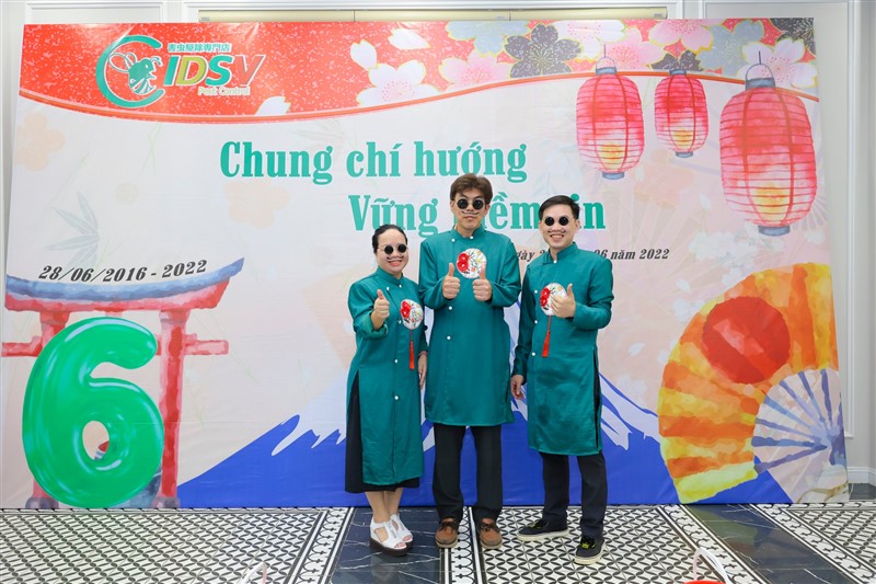 IDSV gửi lời yêu thương chúc Tổng giám đốc Shinozaki