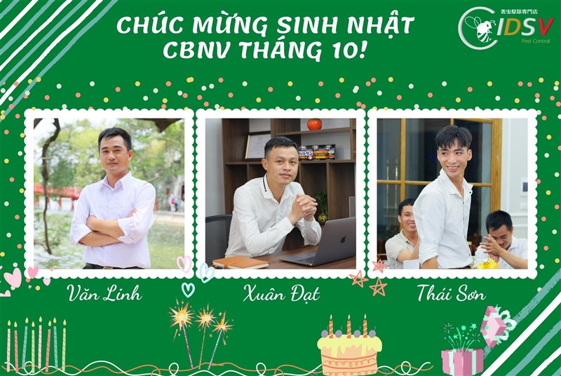 IDSV - Sinh nhật CBCNV tháng 10