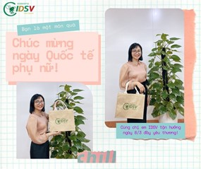 IDSV - TRAO QUÀ CHÚC MỪNG NGÀY 08/03