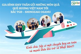 IDSV HỘI TỤ TRONG TIỆC CHIA TAY SẾP SHINOZAKI OSAMU TRỞ VỀ NHẬT BẢN